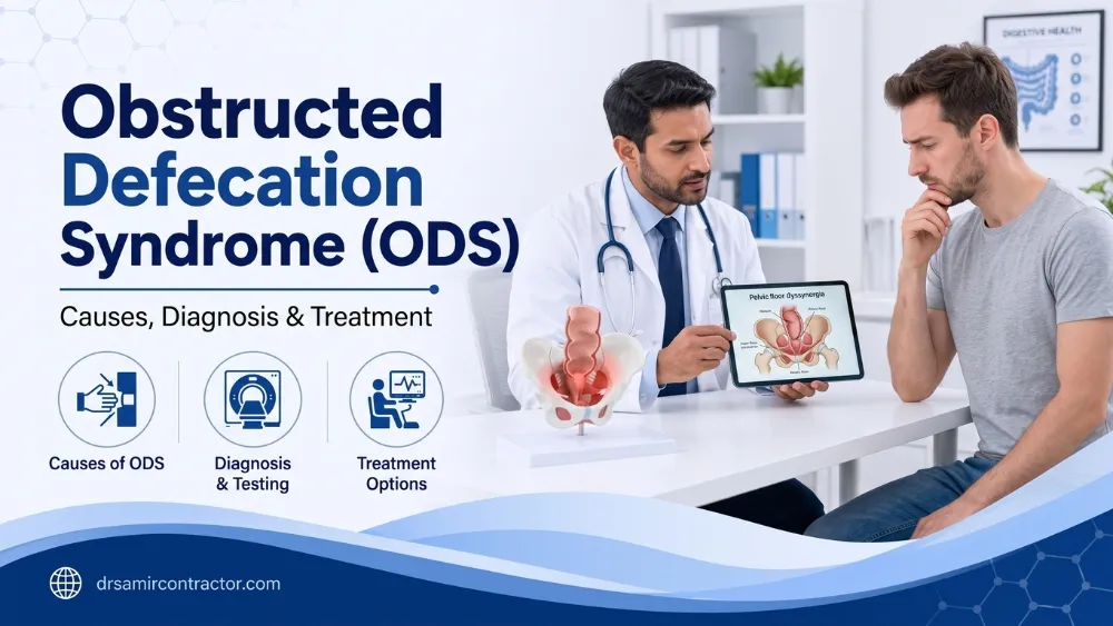 Obstructed Defecation Syndrome (ODS) | Causes, Diagnosis & Treatment