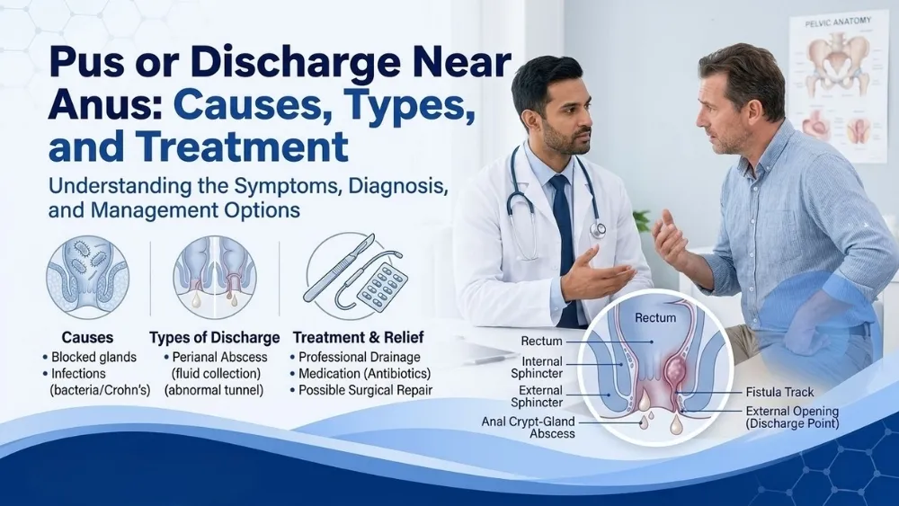 Pus or Discharge Near Anus | Causes, Treatment