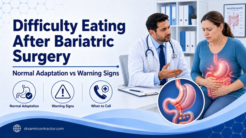 Difficulty Eating After Bariatric Surgery | Causes & When to Worry