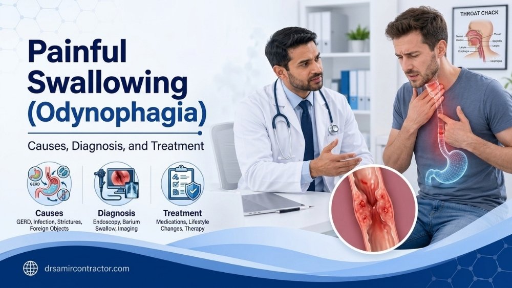 Painful Swallowing (Odynophagia) | Causes, Warning Signs & Treatment