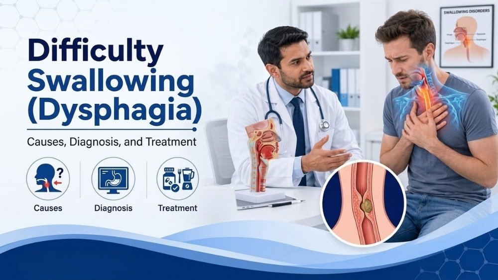 Difficulty Swallowing (Dysphagia) | Causes, Warning Signs & Treatment