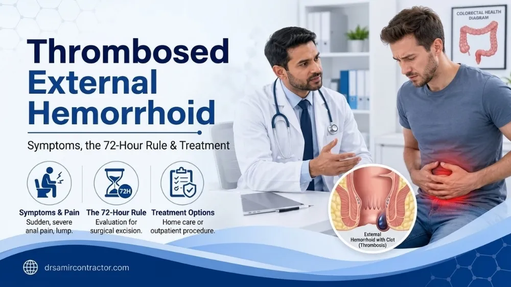 Thrombosed External Hemorrhoid | Symptoms, Treatment