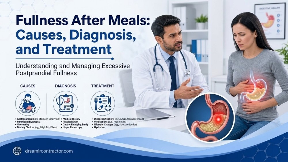 Fullness After Meals | Causes, Warning Signs & Treatment