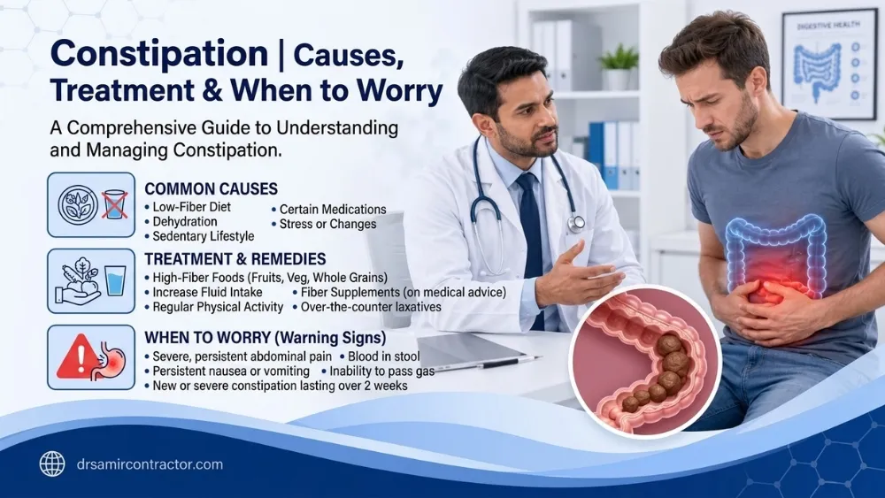 Constipation | Causes, Treatment & When to Worry 
