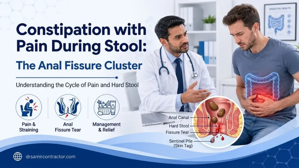 Constipation with Pain During Stool | Fissure Cluster