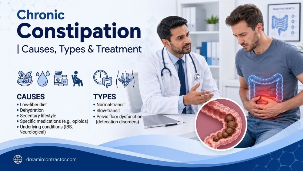 Chronic Constipation | Causes, Types & Treatment