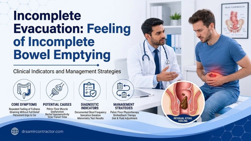 Incomplete Evacuation | Feeling of Incomplete Bowel Emptying