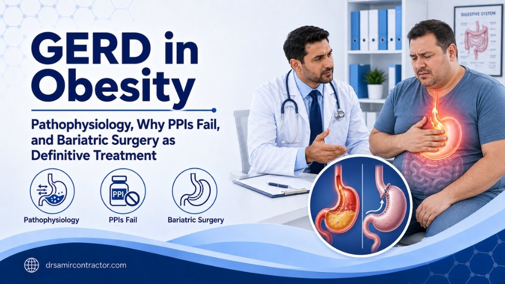 GERD in Obesity | Causes, Treatment, Bariatric Options