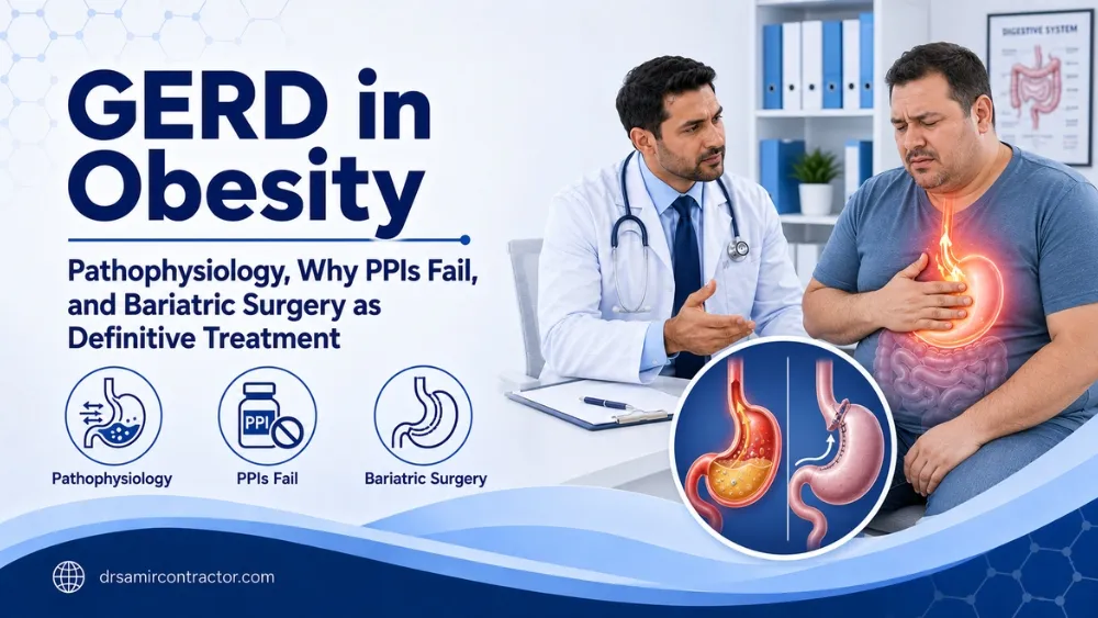GERD in Obesity | Causes, Treatment, Bariatric Options