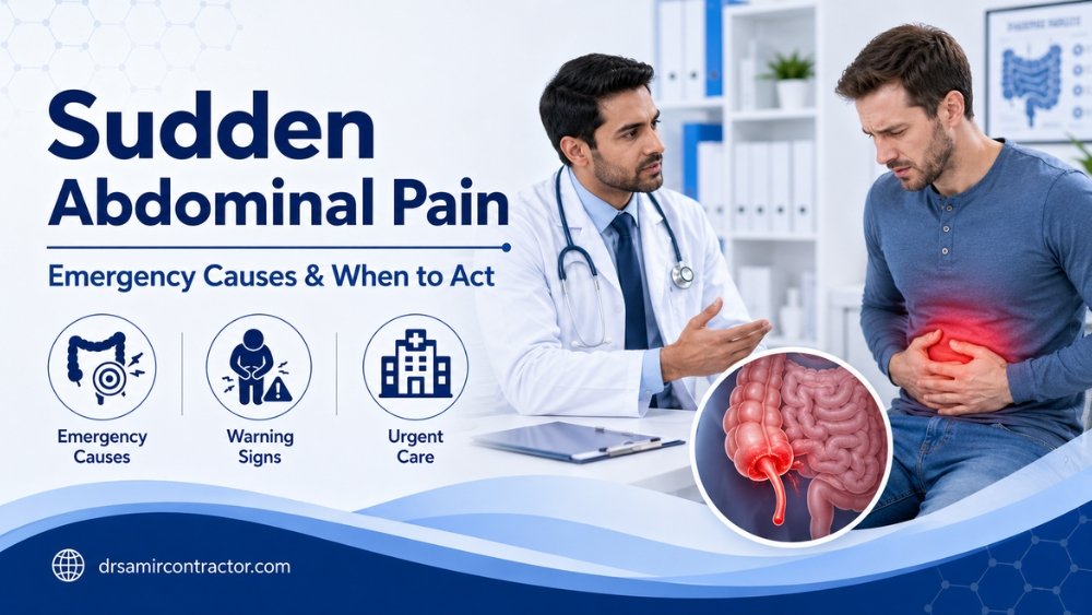 Sudden Abdominal Pain | Emergency Causes & When to Act