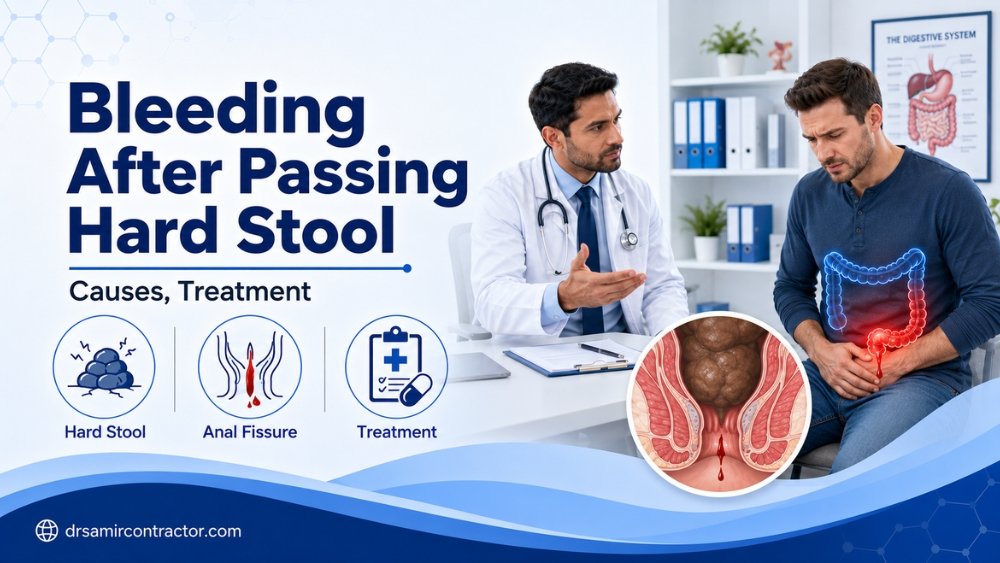 Bleeding After Passing Hard Stool | Causes, Treatment