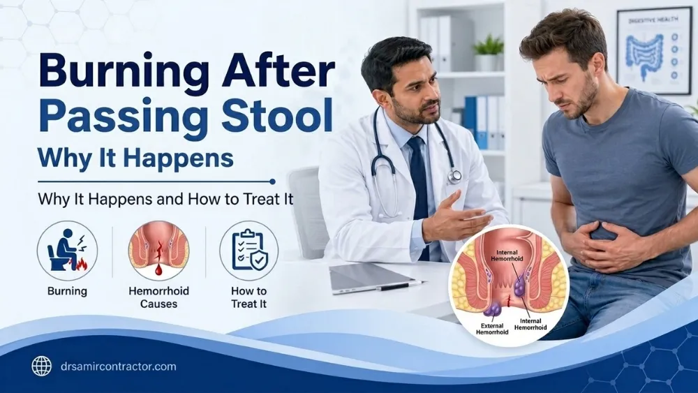 Burning After Passing Stool | Causes, Treatment