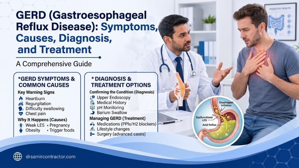 GERD (Gastroesophageal Reflux Disease) | Symptoms, Causes & Treatment