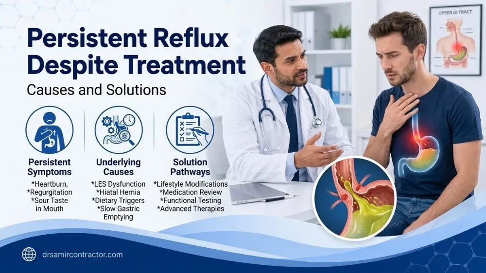 Persistent Reflux Despite Treatment | Causes & Solutions