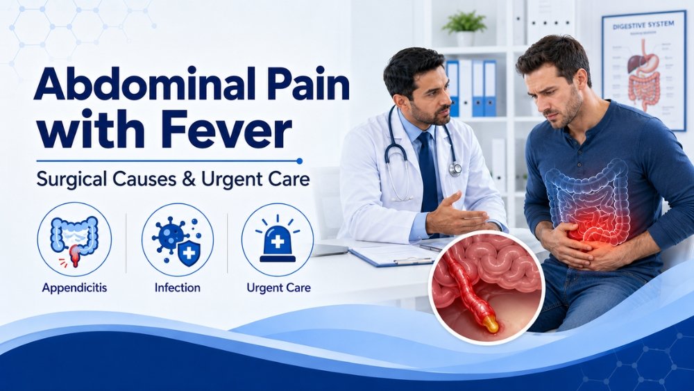 Abdominal Pain with Fever | Surgical Causes & Urgent Care