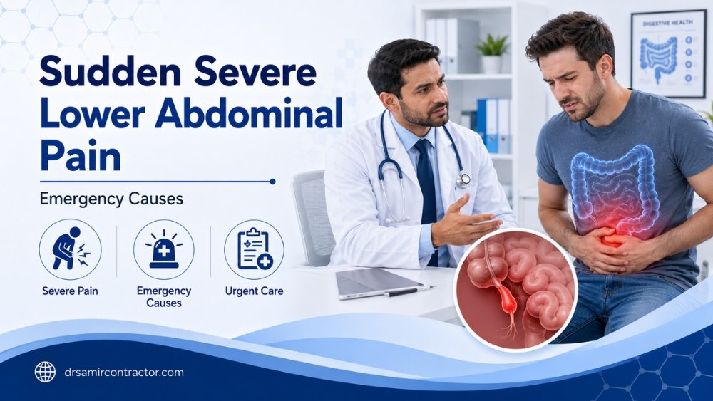 Sudden Severe Lower Abdominal Pain | Emergency Causes