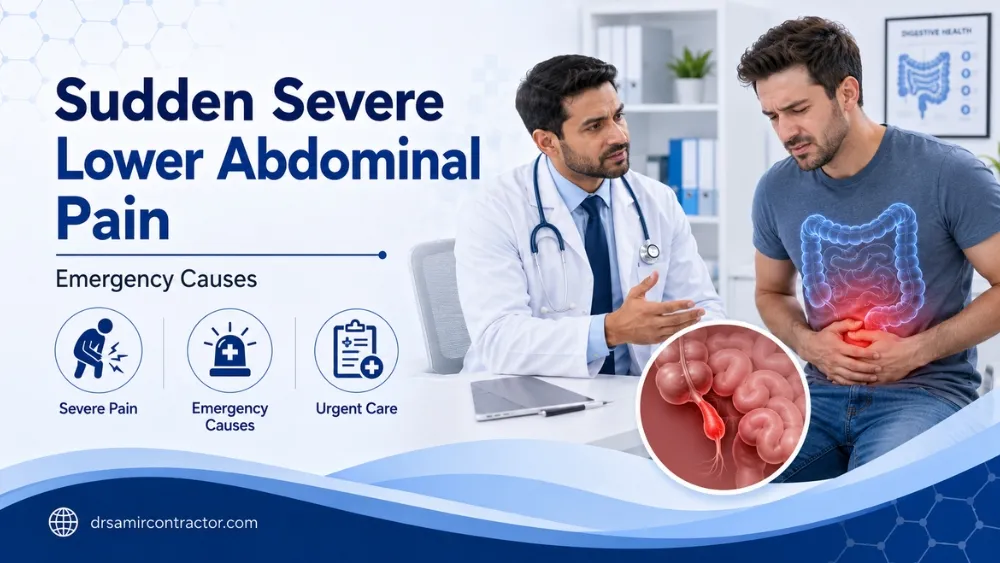 Sudden Severe Lower Abdominal Pain | Emergency Causes