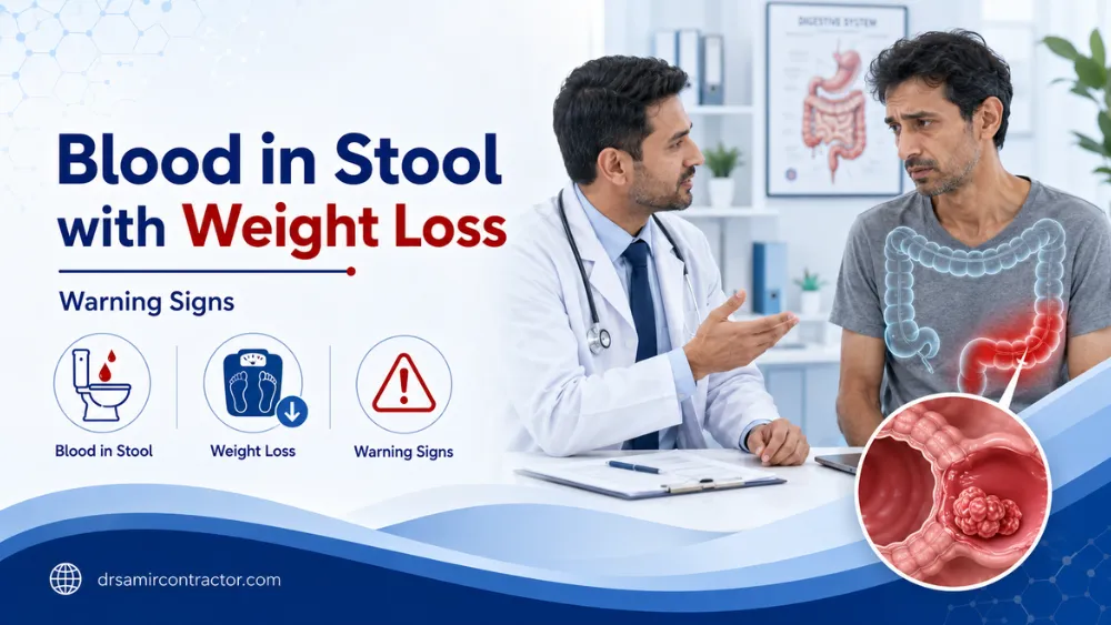 Blood in Stool with Weight Loss | Warning Signs
