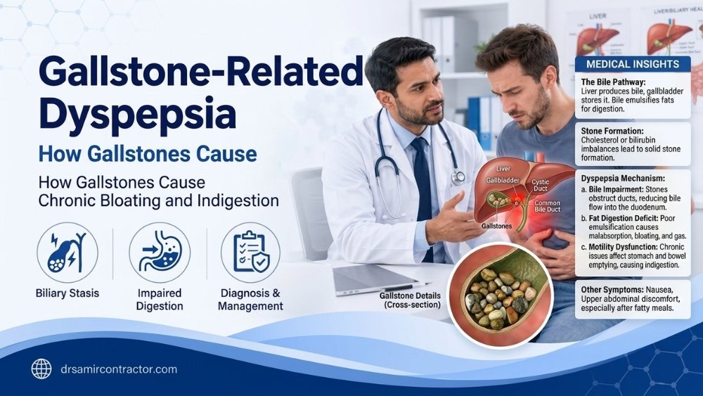 Gallstone-Related Dyspepsia | Bloating, Indigestion from Gallstones