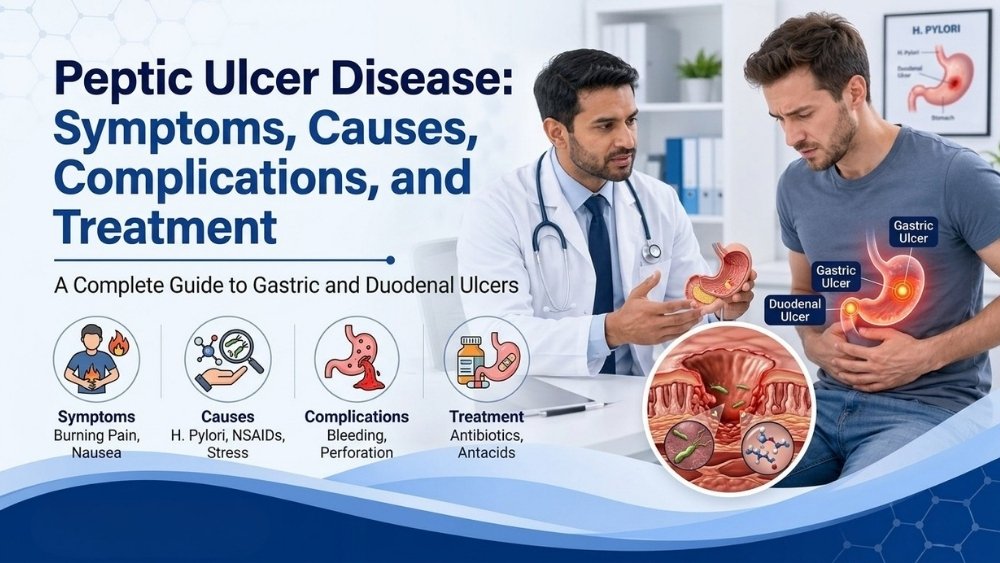 Peptic Ulcer Disease | Symptoms, Causes & Treatment