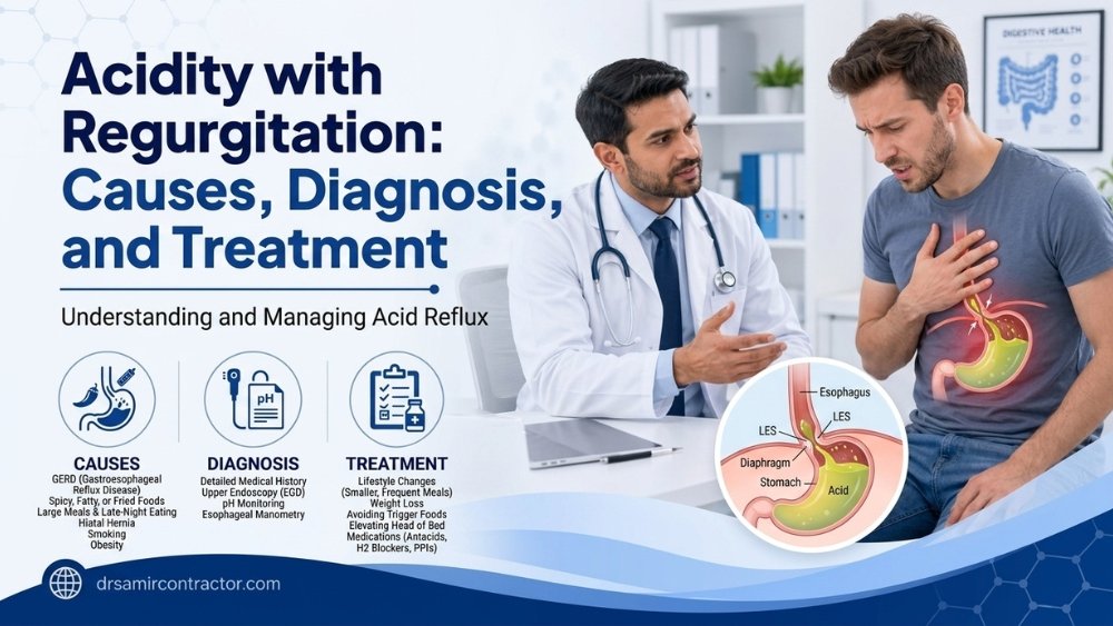 Acidity with Regurgitation | Causes, GERD Signs & Treatment