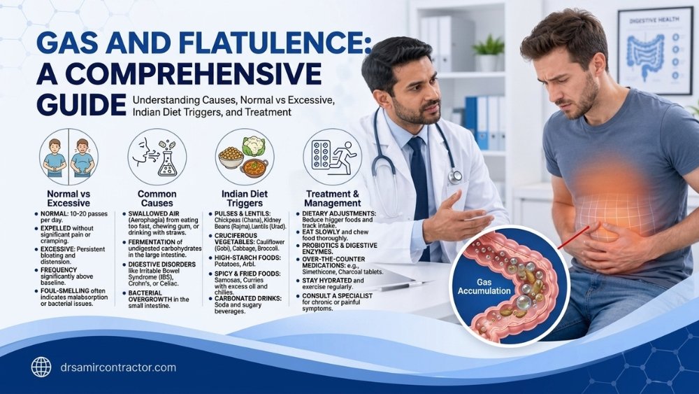Gas and Flatulence | Causes, Indian Diet Triggers & Treatment