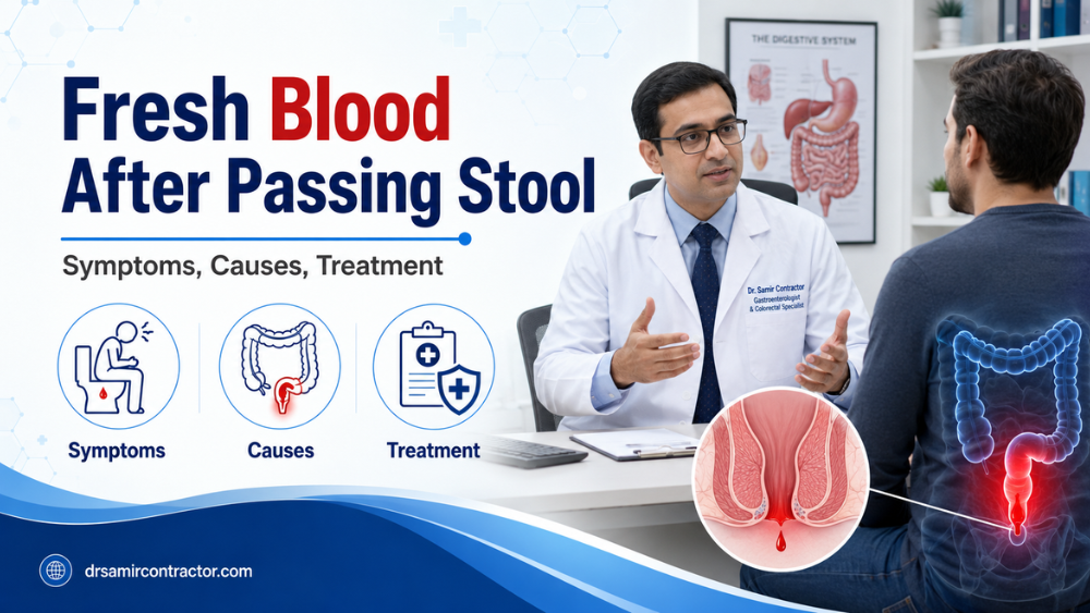 Fresh Blood After Passing Stool | Symptoms, Causes, Treatment
