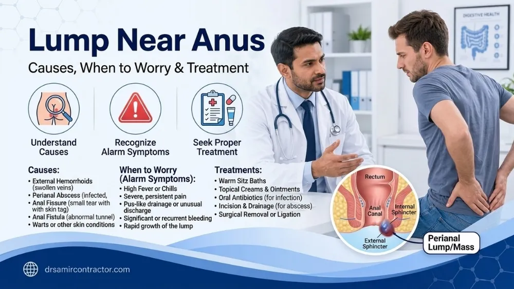 Lump Near Anus | Causes, Diagnosis, Treatment