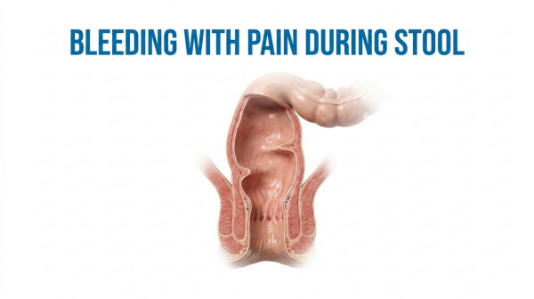 Bleeding with Pain During Stool | Causes, Treatment