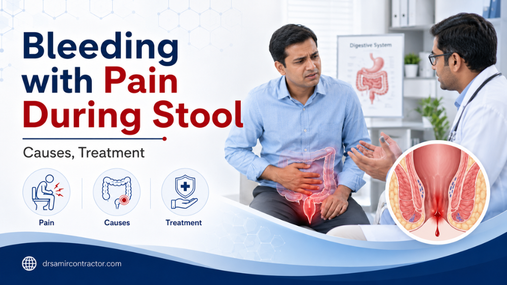 Bleeding with Pain During Stool | Causes, Treatment