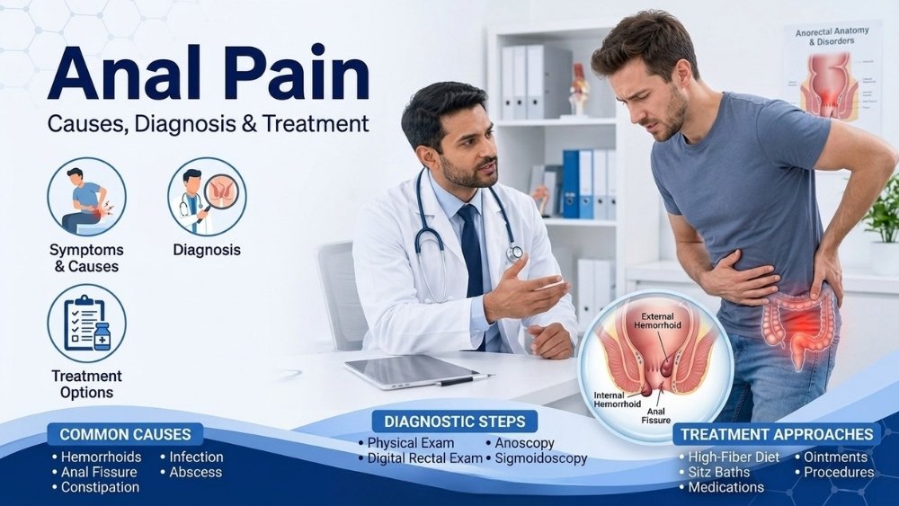 Anal Pain | Causes, Diagnosis, Treatment